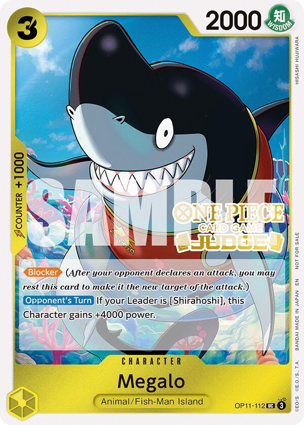 Megalo (Judge Pack Vol. 7) [One Piece Promotion Cards]