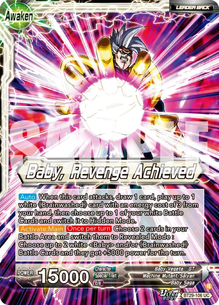 Baby // Baby, Revenge Achieved (BT29-106) [Fearsome Rivals]