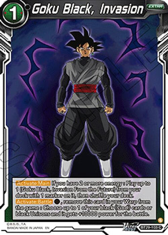 Goku Black, Invasion (BT29-103) [Fearsome Rivals]