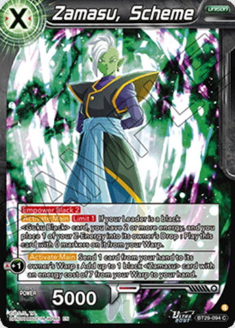 Zamasu, Scheme (BT29-094) [Fearsome Rivals]