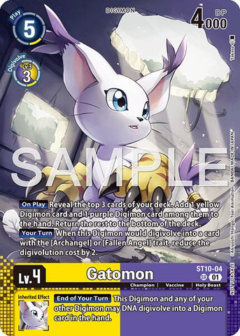 Gatomon [ST10-04] (Event Pack 9) [Starter Deck: Parallel World Tactician]