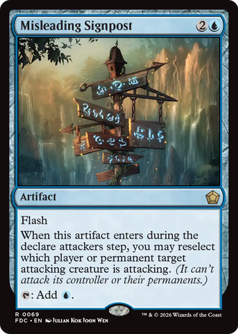 Misleading Signpost [Foundations Commander]