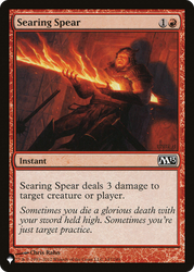 Searing Spear [The List Reprints]