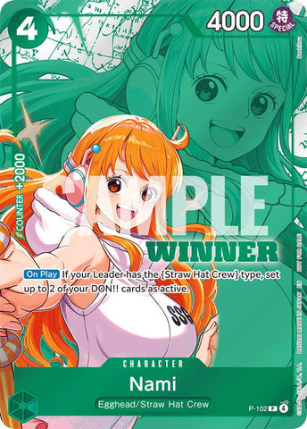 Nami (Winner Pack 2026 Vol. 2) [One Piece Promotion Cards]
