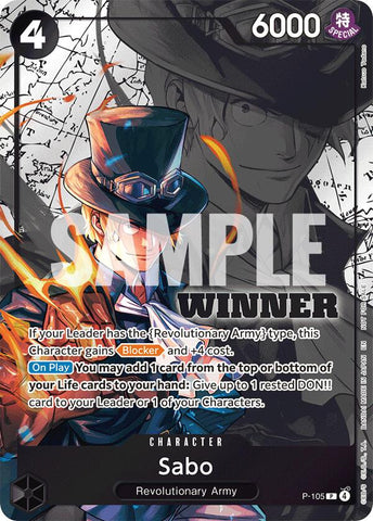 Sabo (Winner Pack 2026 Vol. 2) [One Piece Promotion Cards]