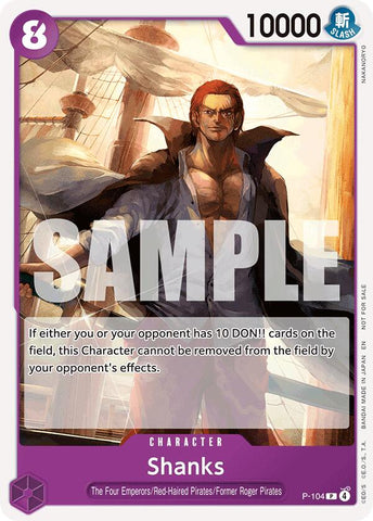 Shanks (Tournament Pack 2026 Vol. 2) [One Piece Promotion Cards]
