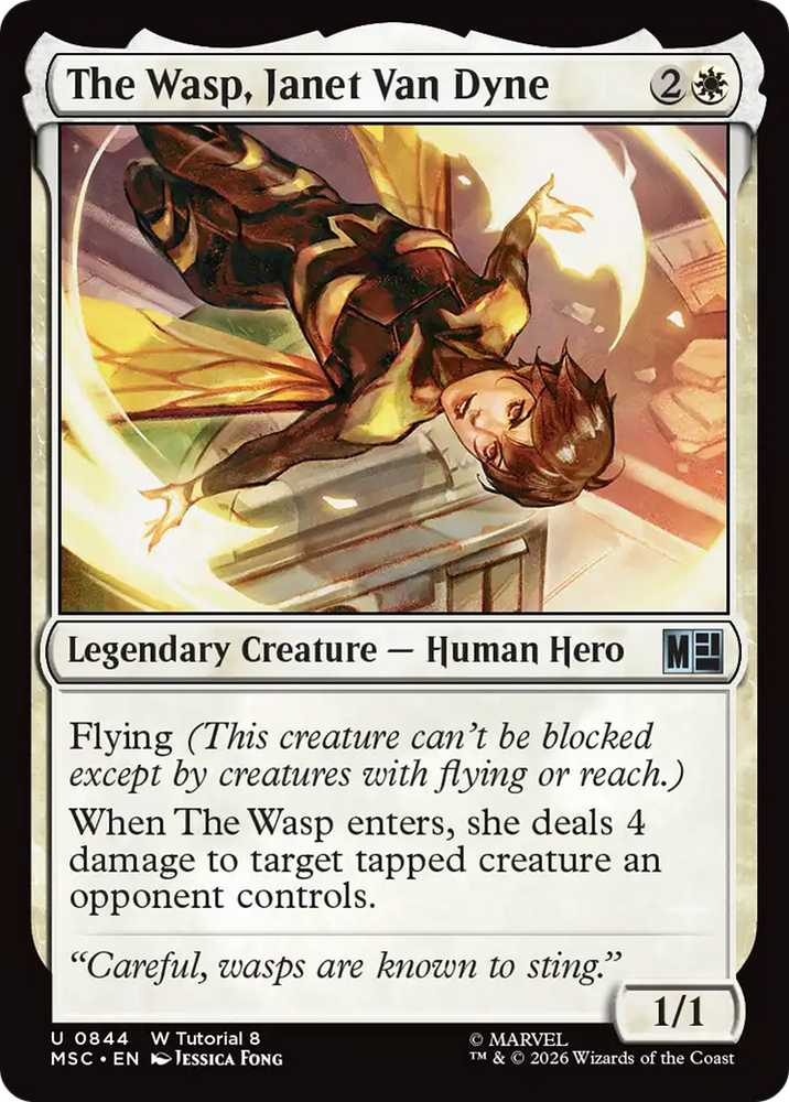 The Wasp, Janet Van Dyne [Marvel Super Heroes Commander]