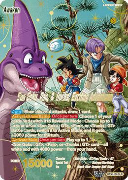 Son Goku, Pan, & Trunks // Son Goku, Pan, & Trunks, Exciting Adventures (SLR) (BT30-108) [Three Glorious Fighters]