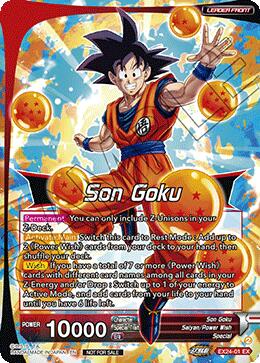 Son Goku // Son Goku, Story of a Forming Wish (Championship Golden Card 2026 Vol.1) (EX24-01) [Tournament Promotion Cards]