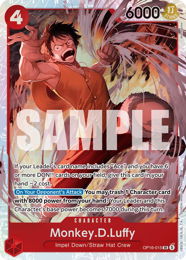 luffy pokemon card Monkey.D.Luffy [The Time of Battle] NO.:157644425 meta-details If your opponent has Disney Lorcana MICKEY MOUSE