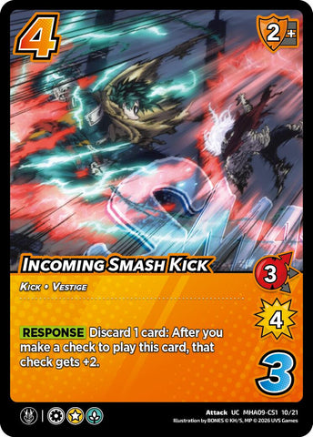 Incoming Smash Kick [Challenger Series: My Hero Academia - Final Battle]