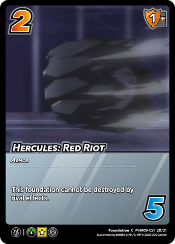 Hercules: Red Riot [Challenger Series: My Hero Academia - Final Battle]