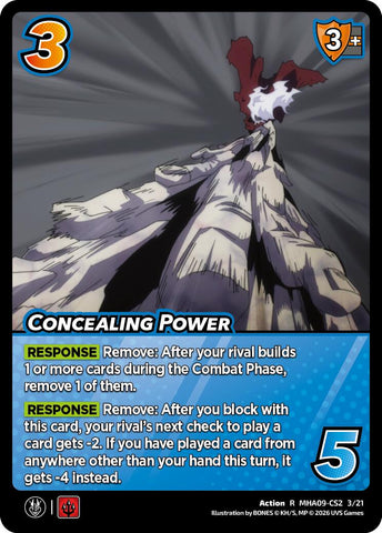 Concealing Power [Challenger Series: My Hero Academia - Final Battle]