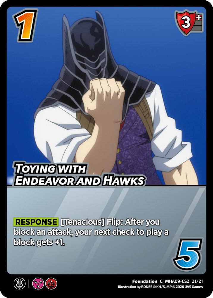 Toying with Endeavor and Hawks [Challenger Series: My Hero Academia - Final Battle]