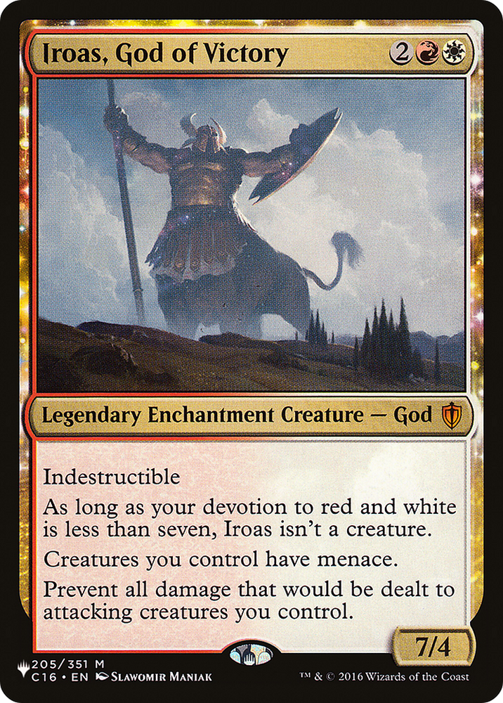 Iroas, God of Victory [The List Reprints]