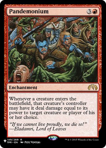 Pandemonium (TPR) [The List Reprints]