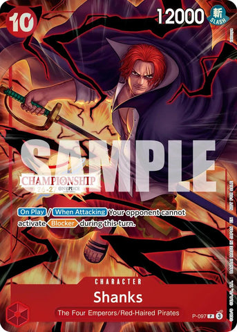 Shanks (CS 26-27 Event Pack Finalist Ver.) [One Piece Promotion Cards]