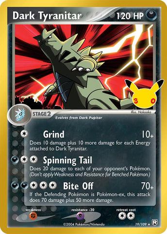 Dark Tyranitar (19/109) [Mega Evolution: 30th Celebration Classic Collection]