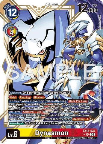 Dynasmon [EX13-037] (Alternate Art) [Chivalrous XIII]