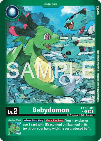 Bebydomon [EX13-005] (Limited Foil) [Chivalrous XIII]
