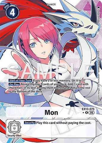 Mon [EX13-075] (Alternate Art) [Chivalrous XIII]