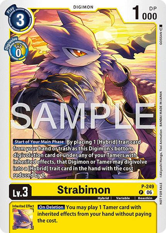 Strabimon [P-249] (Official Store Tournament 2026 Vol. 4 Participant) [Promotional Cards]