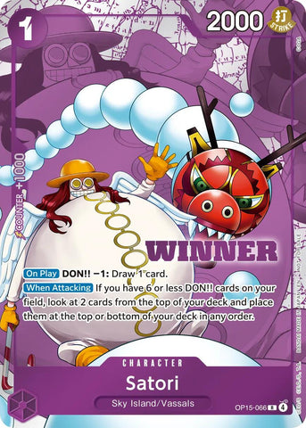 Satori (Winner Pack 2026 Vol. 4) [One Piece Promotion Cards]