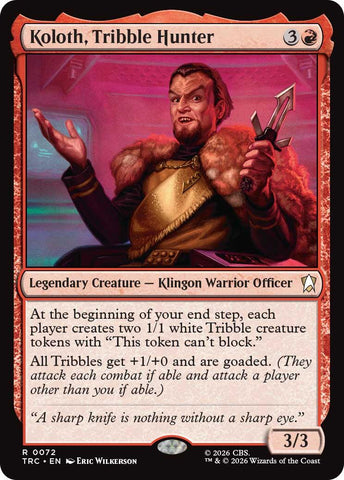 Koloth, Tribble Hunter [Star Trek Commander]