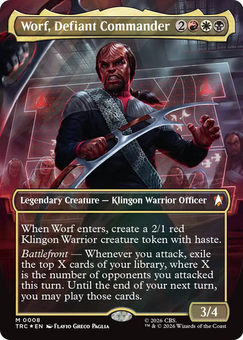 Kang, Suspicious Captain (Extended Art) [Star Trek Commander]