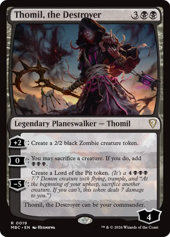 Thomil, the Destroyer [Mystery Booster: Commander Edition]