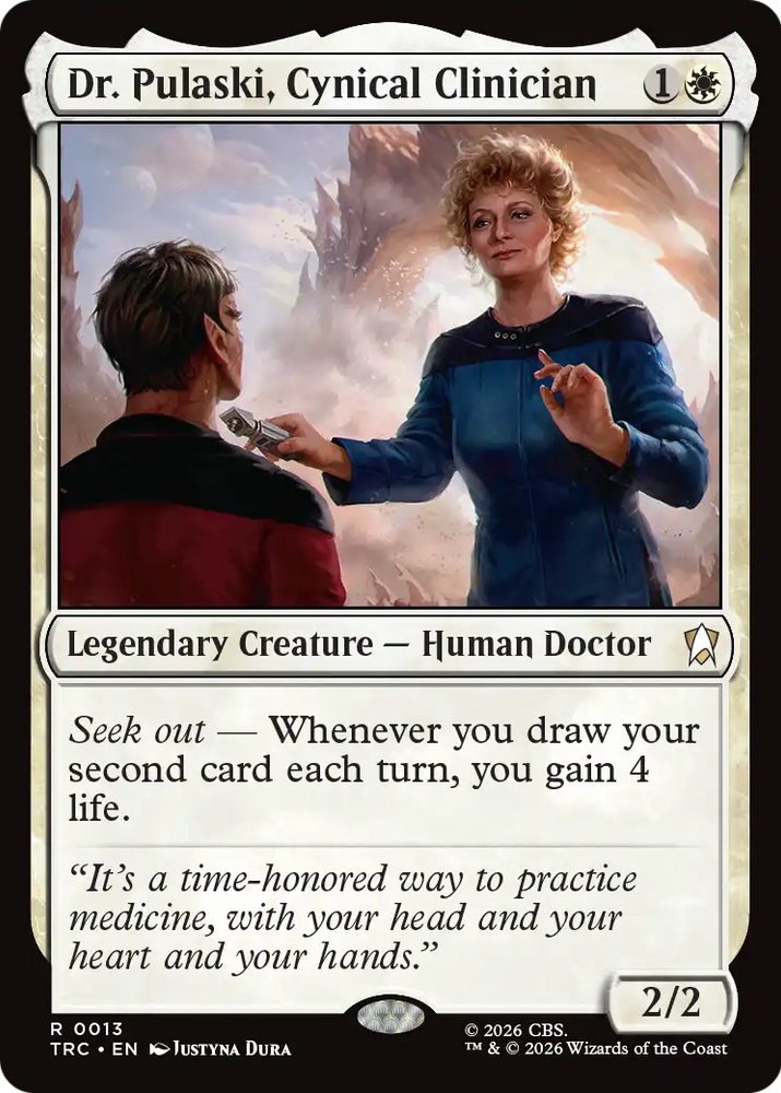 Dr. Pulaski, Cynical Clinician [Star Trek Commander]