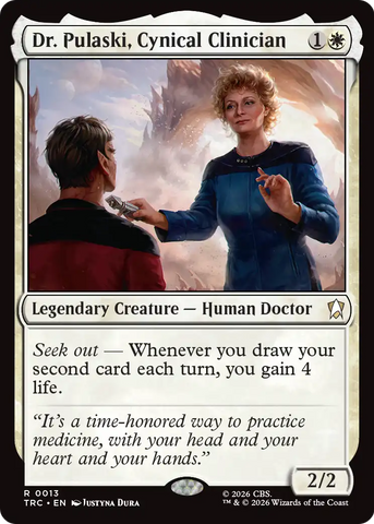 Dr. Pulaski, Cynical Clinician [Star Trek Commander]