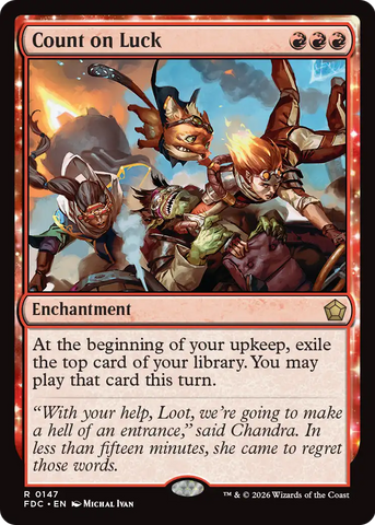 Count on Luck [Foundations Commander]