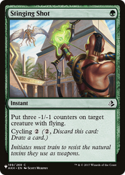 Stinging Shot [The List Reprints]