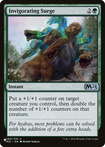 Invigorating Surge [The List Reprints]