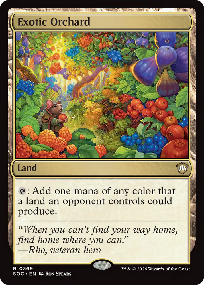 Exotic Orchard [Secrets of Strixhaven Commander]
