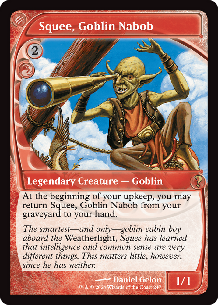 Squee, Goblin Nabob (Future Sight) [Mystery Booster 2]