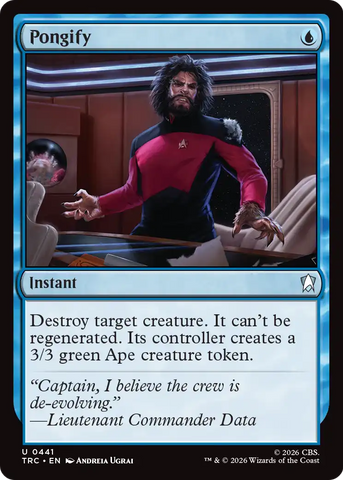 Pongify (Surge Foil) [Star Trek Commander]