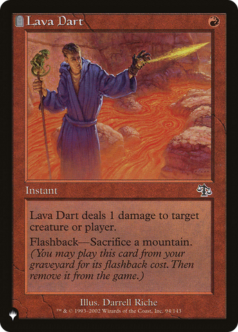 Lava Dart [The List Reprints]