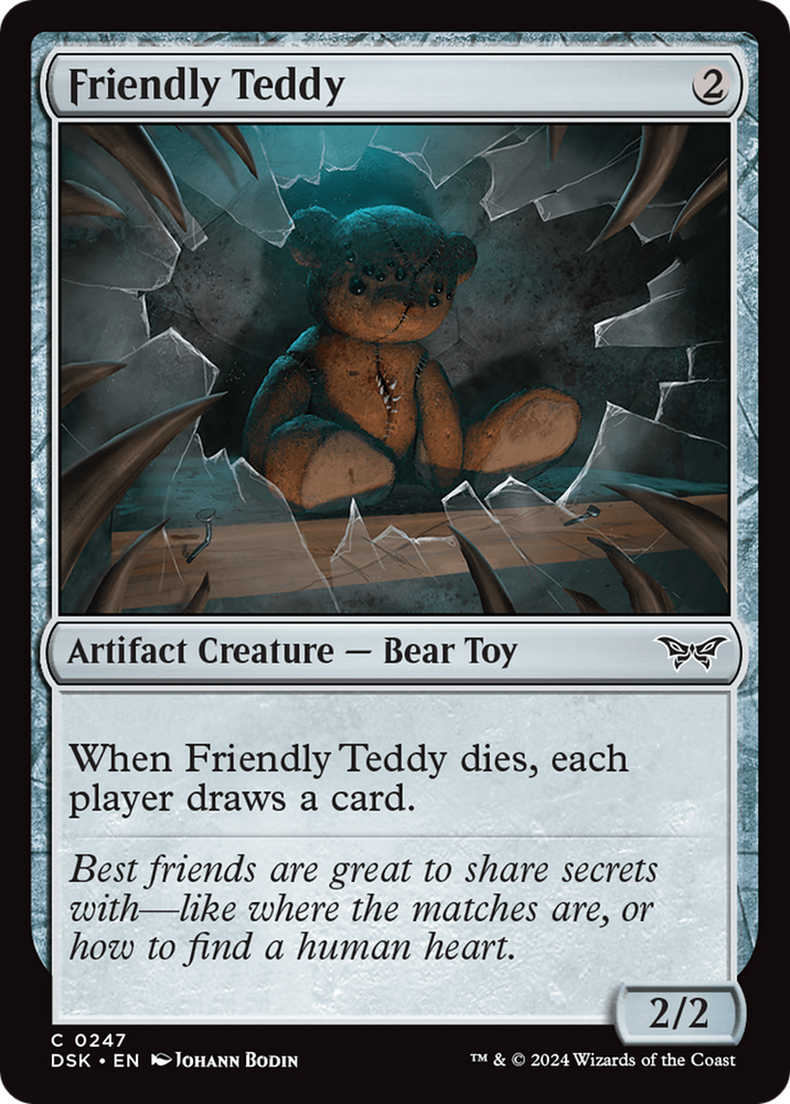 Friendly Teddy [Duskmourn: House of Horror]