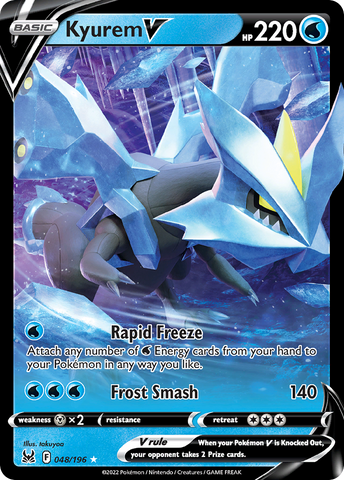 Kyurem V (048/196) (Jumbo Card) [Sword & Shield: Lost Origin]