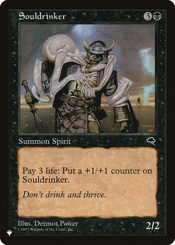 Souldrinker [The List Reprints]