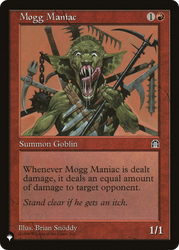 Mogg Maniac [The List Reprints]