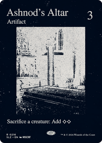 Ashnod's Altar (0216) [Secret Lair x MSCHF: The Zeta Set]