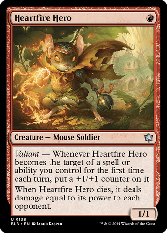 Heartfire Hero [Bloomburrow]