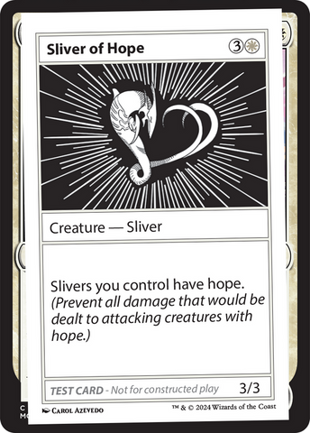 Sliver of Hope [Mystery Booster 2 Playtest Cards]