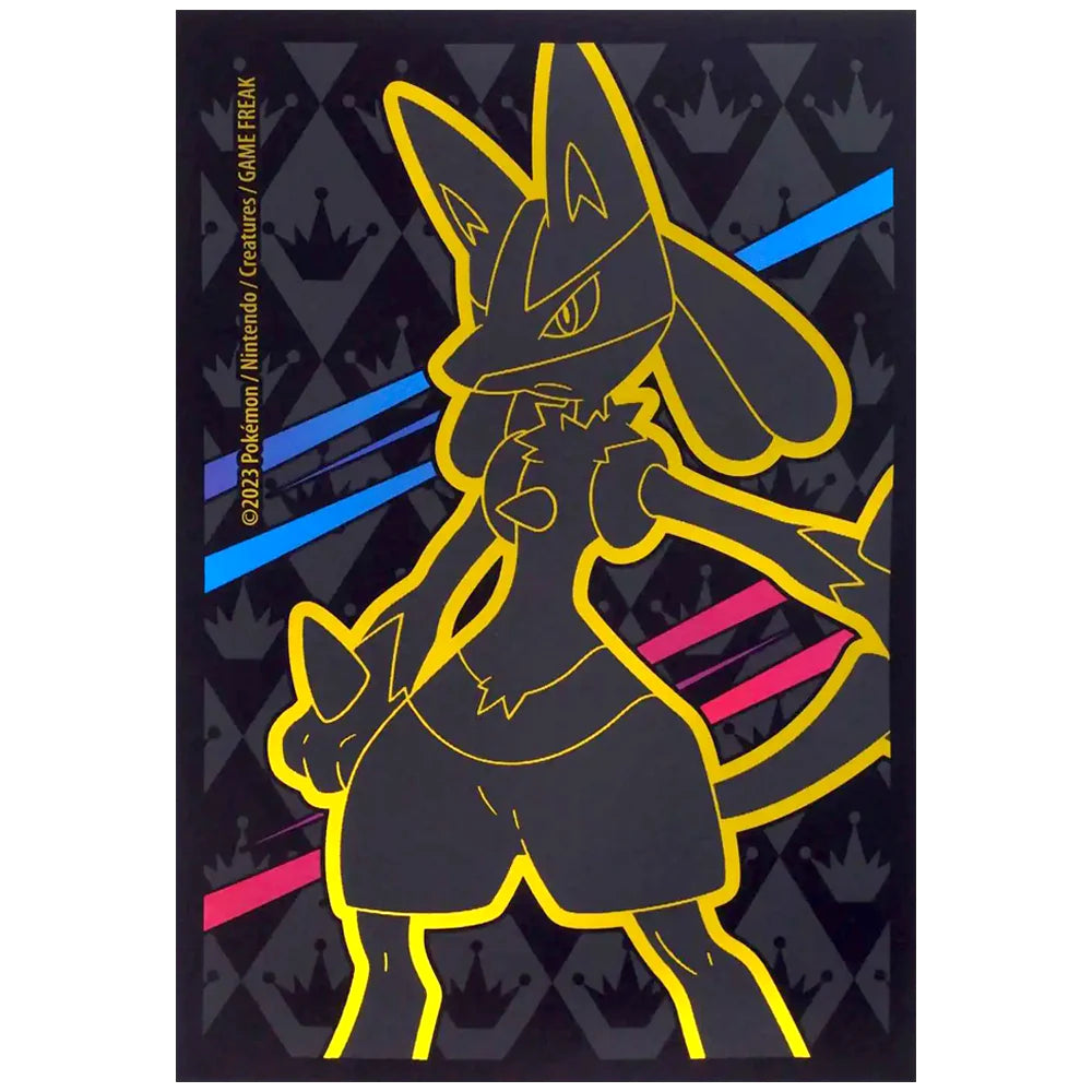 Card Sleeves - Lucario Crown Zenith Elite Trainer Box