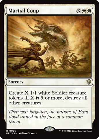 Martial Coup [Reality Fracture Commander]