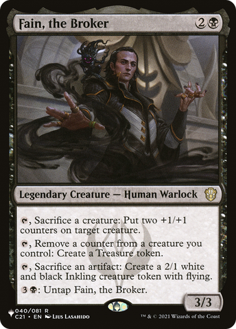 Fain, the Broker [The List]