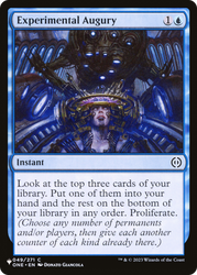 Experimental Augury [The List Reprints]